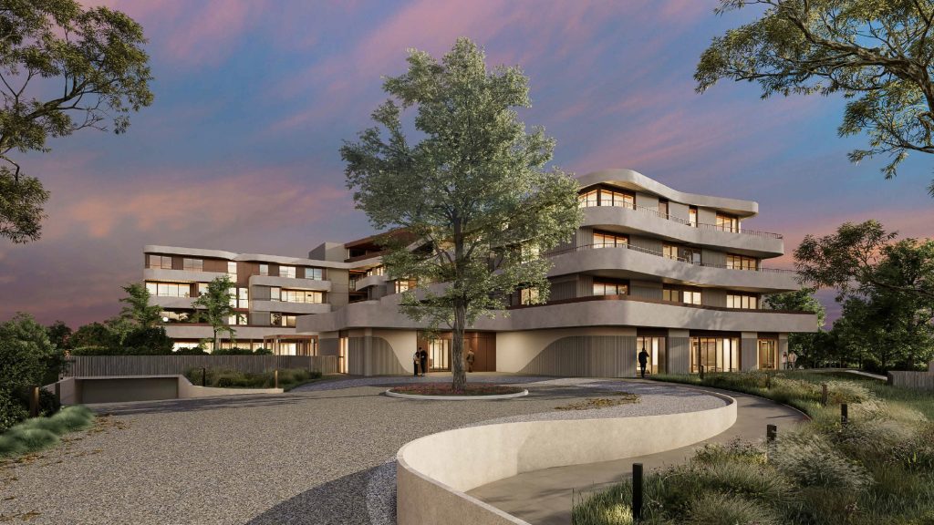 Mercy Health Rosebud Redevelopment – main building (artist impression)